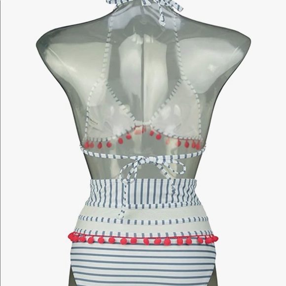 🤩HP! - Hi Waist Pom Pom Bikini - Picture 4 of 6